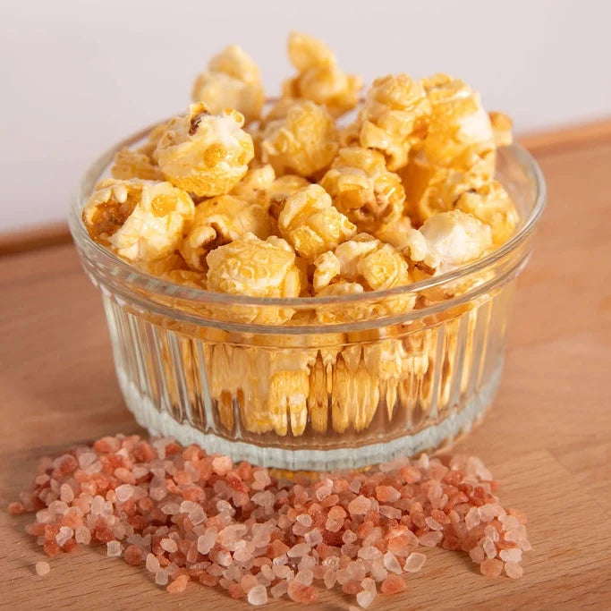 Pop Island Popcorn Austin. Himalayan Pink Salt