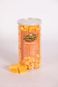 Pop Island Popcorn Austin. Cheddar Cheese